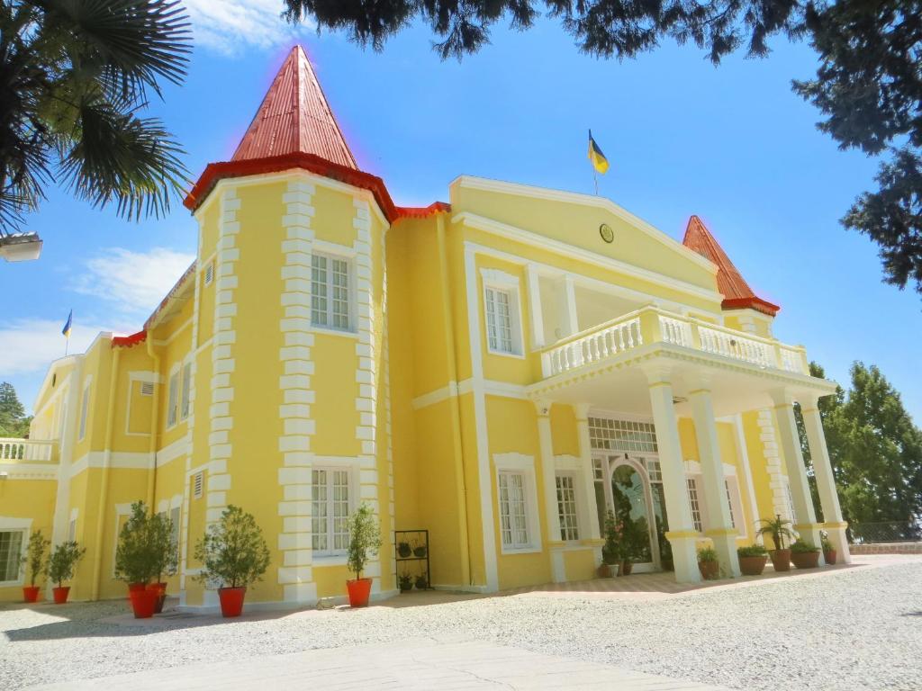 Budova, kde se hotel nachází