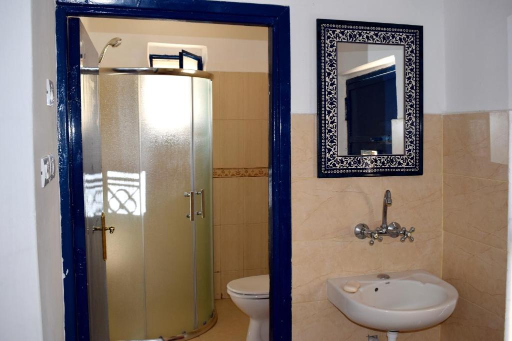 Koupelna v ubytování Hosh Al Subbar