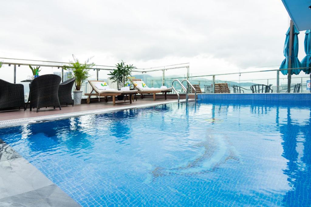 Bazén v ubytování Dana Marina Boutique Hotel nebo v jeho okolí