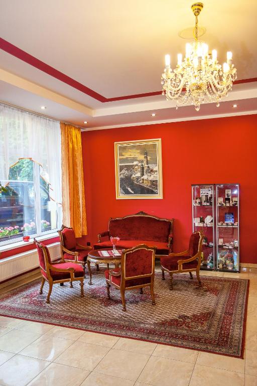 Posezení v ubytování Hotel Savoy