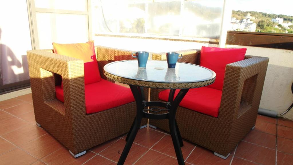 Posezení v ubytování 小島旅店Island Inn