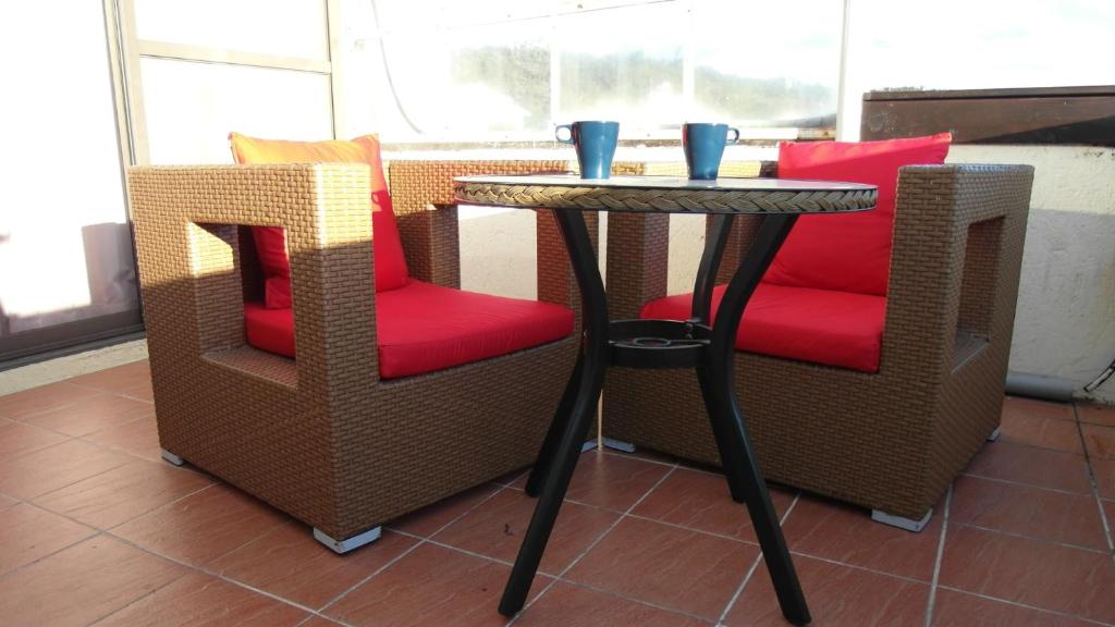 Posezení v ubytování 小島旅店Island Inn