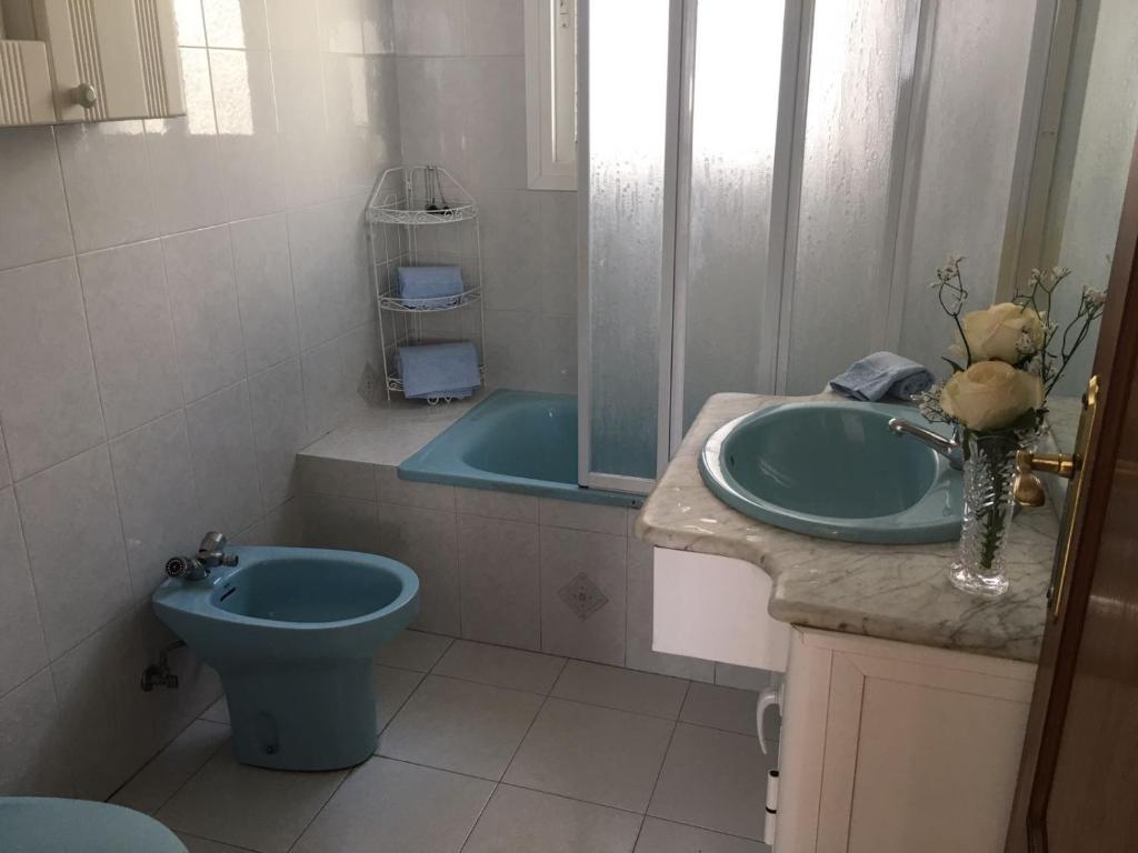 A bathroom at Casa playa el Torreon