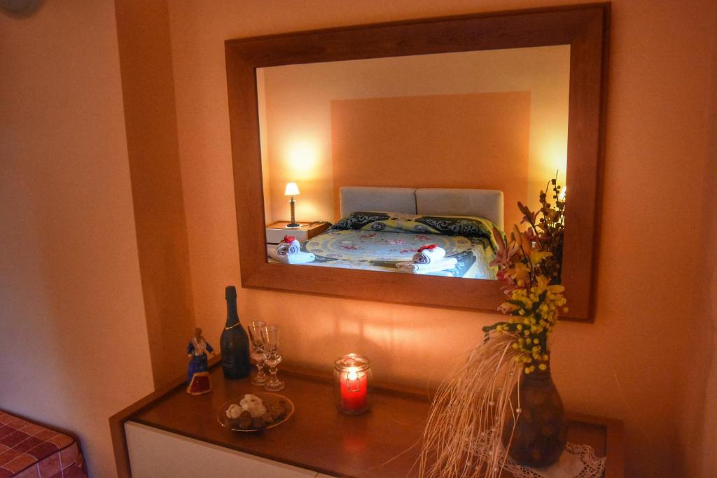 A bed or beds in a room at Bed and Breakfast Pieffe
