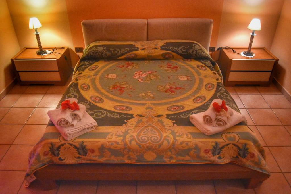 A bed or beds in a room at Bed and Breakfast Pieffe