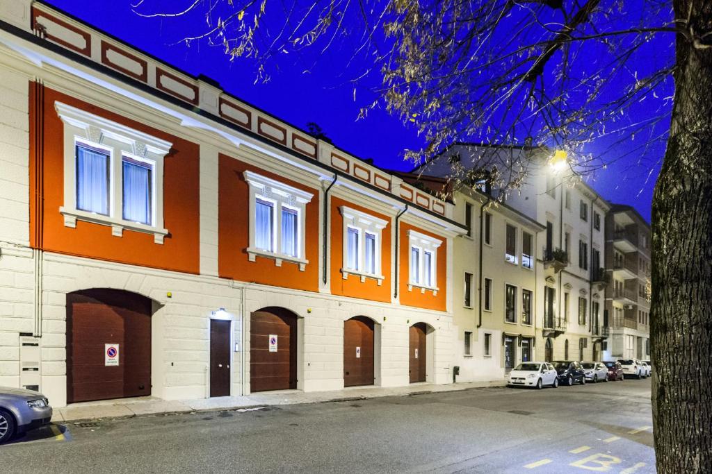 Budynek, w którym mieści się apartament