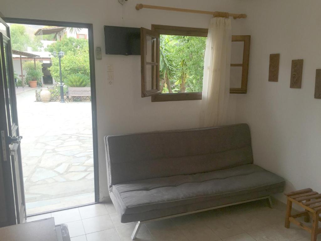 Posezení v ubytování Akti Rooms And Studios