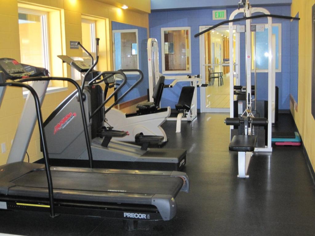 Fitness centrum a/nebo fitness zařízení v ubytování Manning Park Resort