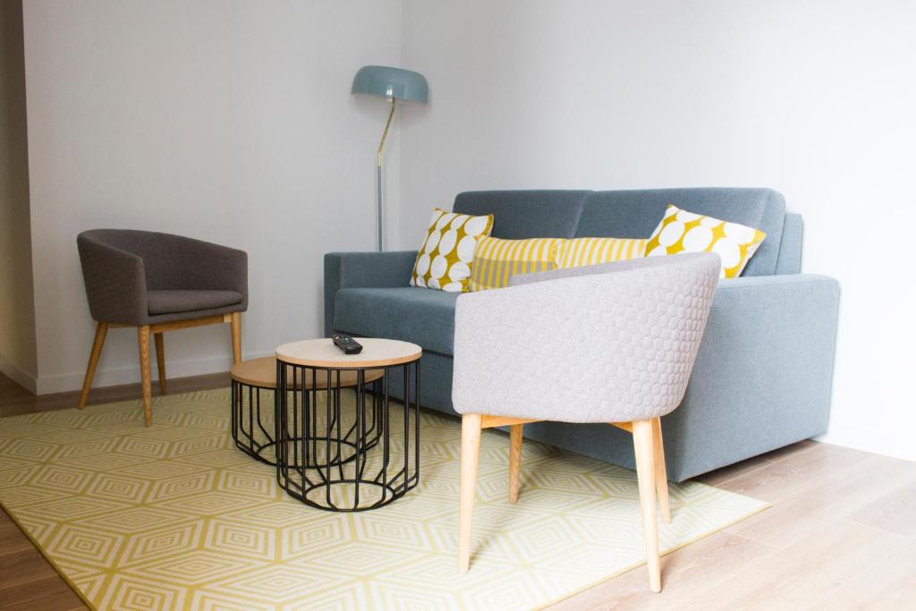 Część wypoczynkowa w obiekcie Lux Apartamentos Rosalia