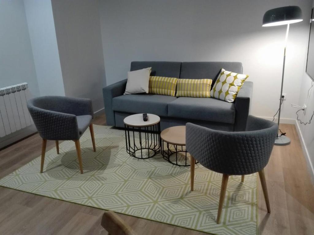Część wypoczynkowa w obiekcie Lux Apartamentos Rosalia