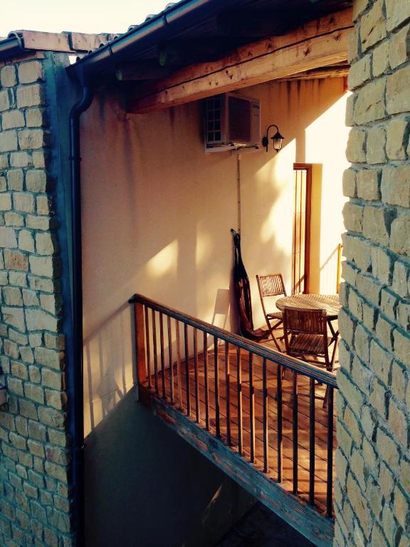 Balkón nebo terasa v ubytování Alén D'Aragón