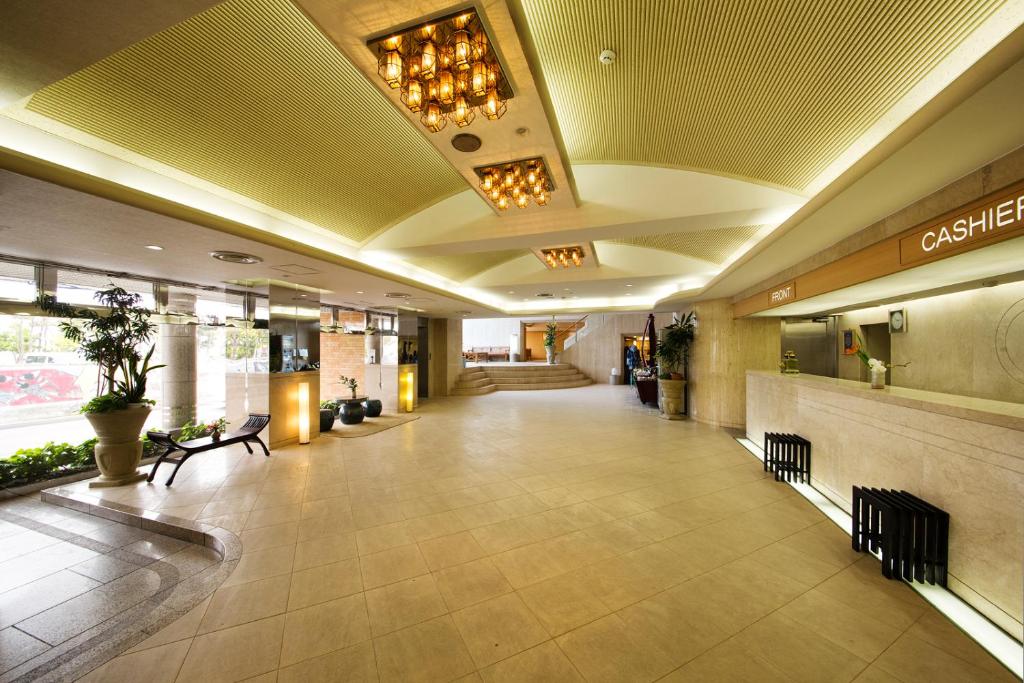Vstupní hala nebo recepce v ubytování Ryugu Hotel