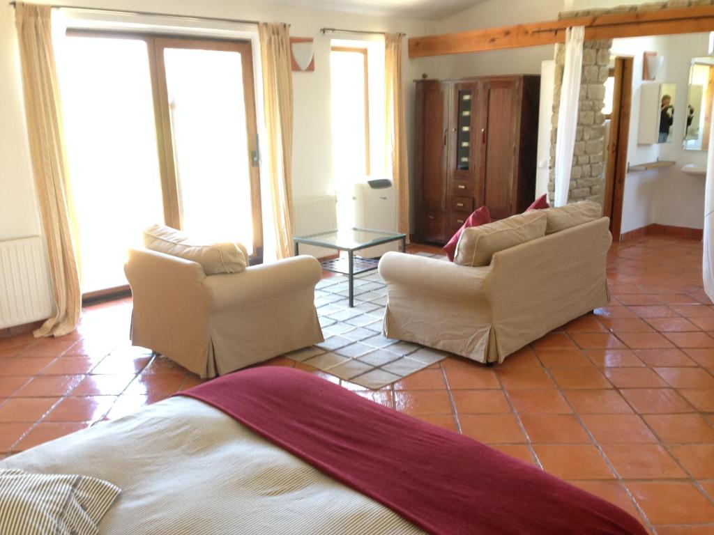 Posezení v ubytování Alén D'Aragón
