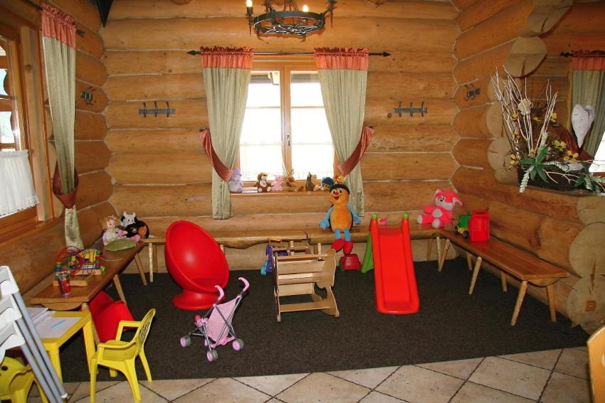 Posezení v ubytování Hotel Grůň