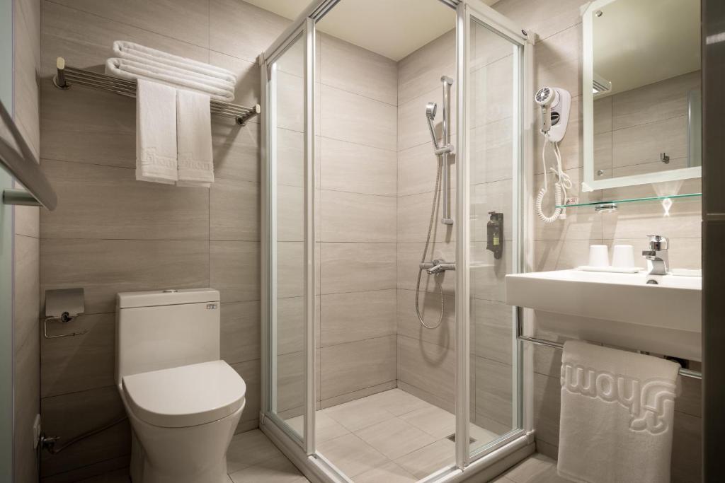 Koupelna v ubytování 碩城文旅 SC Hotel