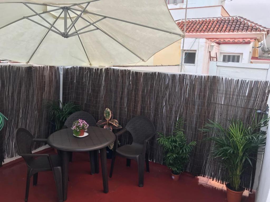 A balcony or terrace at Apartamentos La Concepción