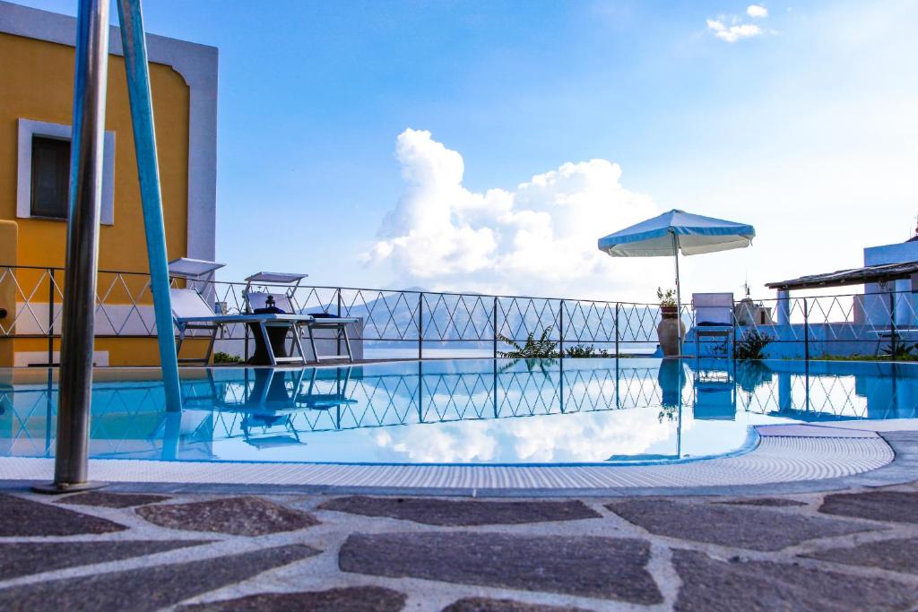 Bazén v ubytování Hotel Arcangelo - Salina nebo v jeho okolí