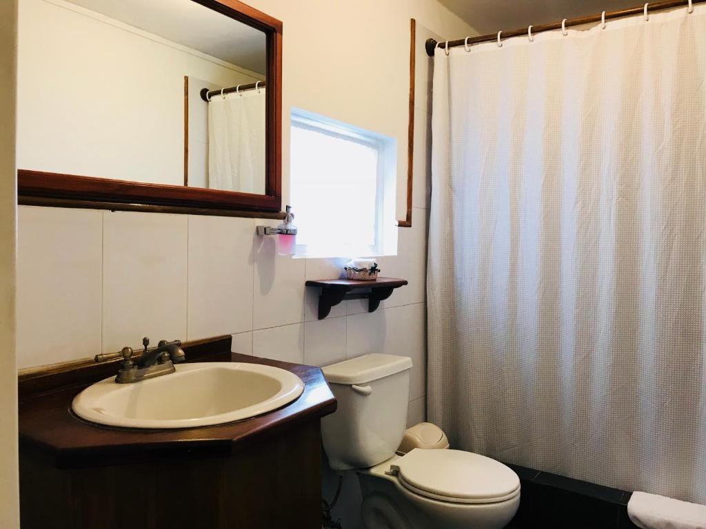 Koupelna v ubytování La Rabida Hotel Boutique