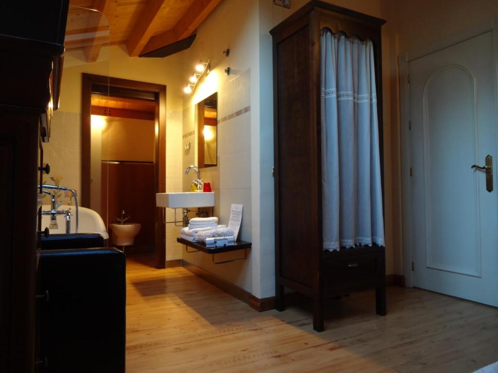 Koupelna v ubytování Hotel Rural Cayetana