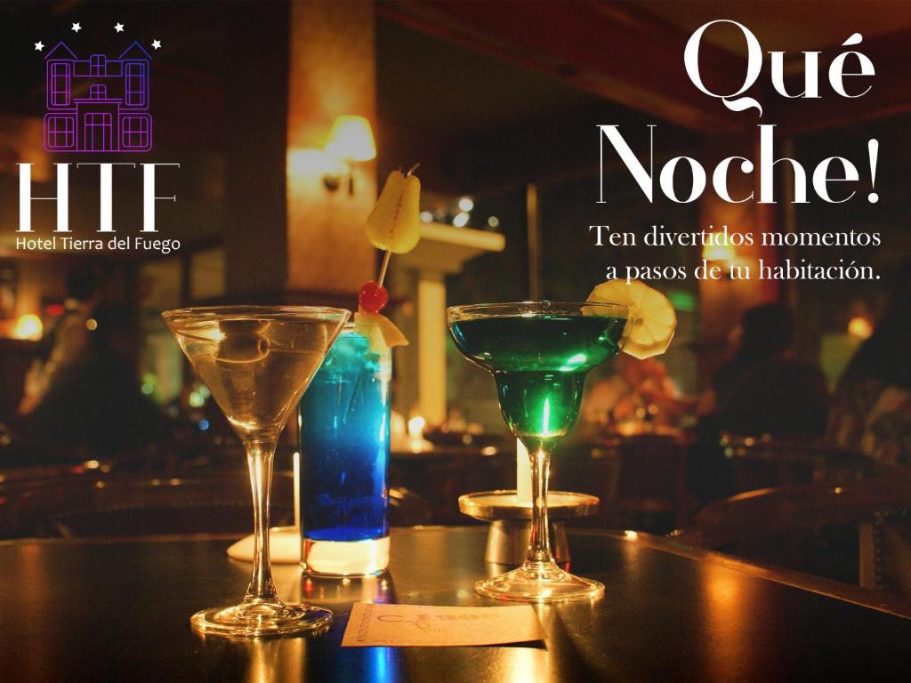 Nápoje v ubytování Hotel Tierra Del Fuego