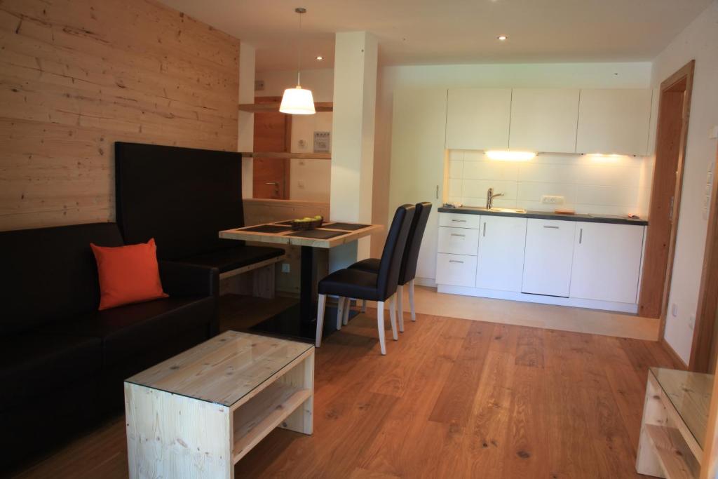 Posezení v ubytování Appartements Mutschlechner