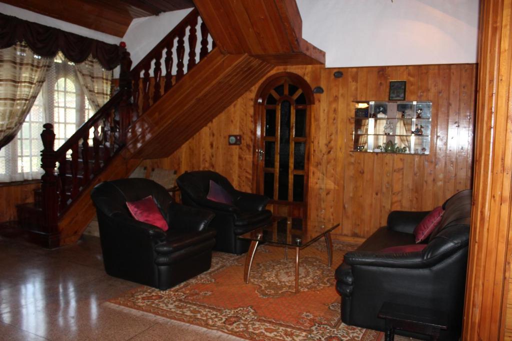 Posezení v ubytování Bungalow 28