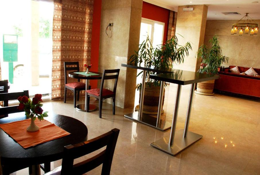 Posezení v ubytování Philae Hotel Aswan