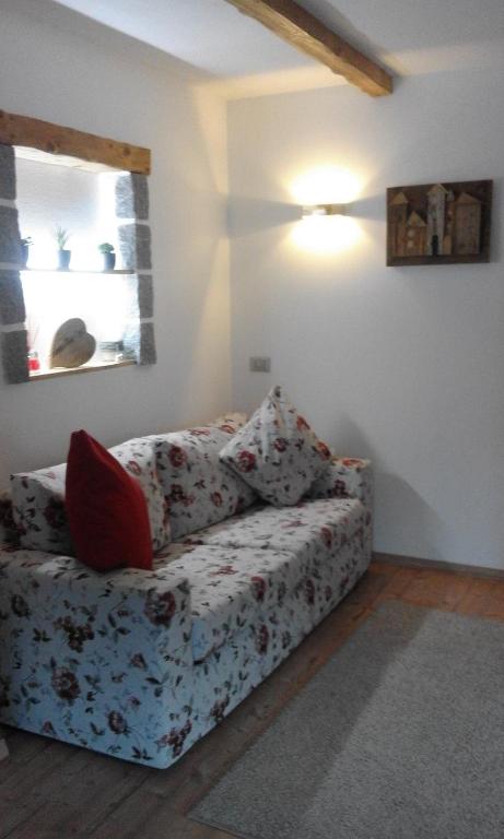 Posezení v ubytování casa Lory