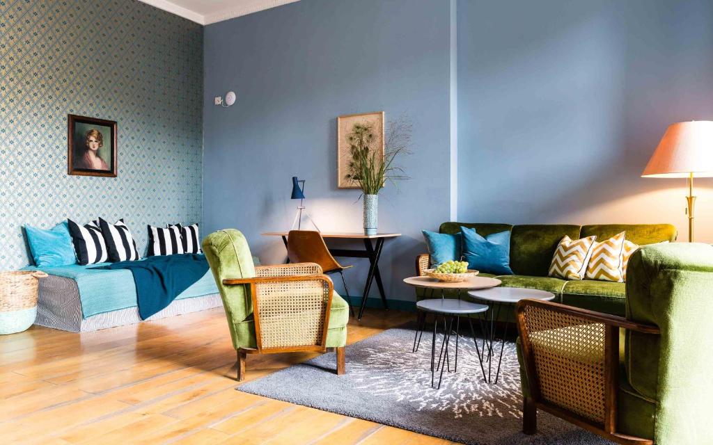 Brilliant Apartments - Apartamento Deluxe De Un Dormitorio Con Balcón
