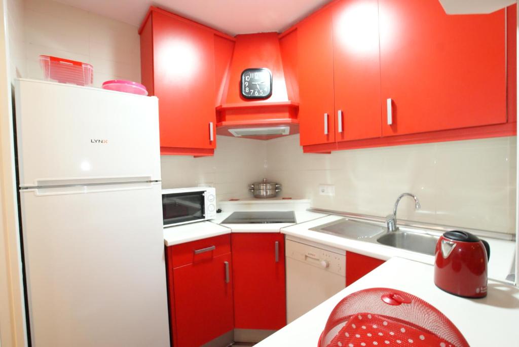 Kuchyňa alebo kuchynka v ubytovaní Apartamento Puerto-Terol