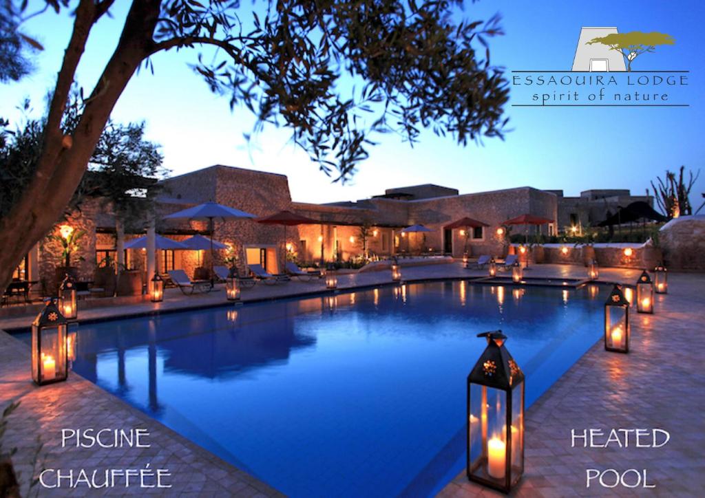 The swimming pool at or close to Essaouira Lodge