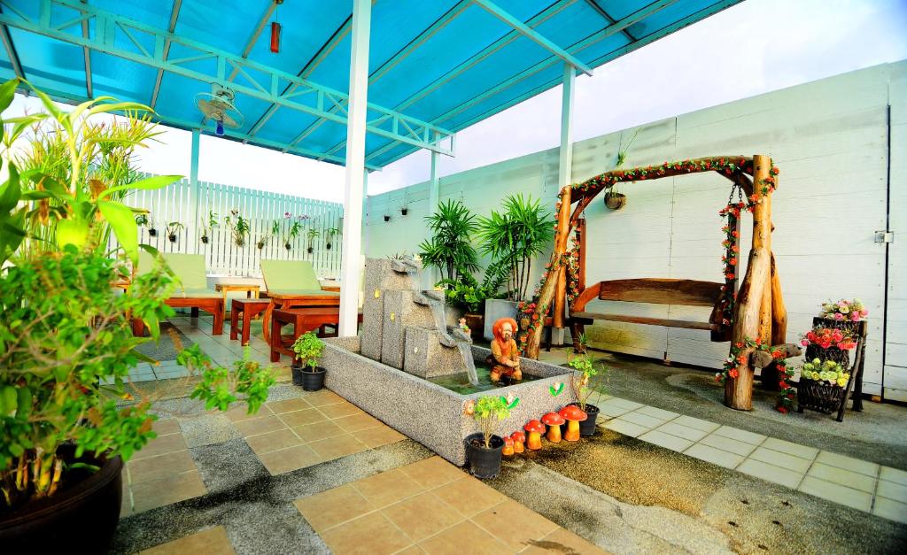 Zahrada ubytování Arita Hotel Patong