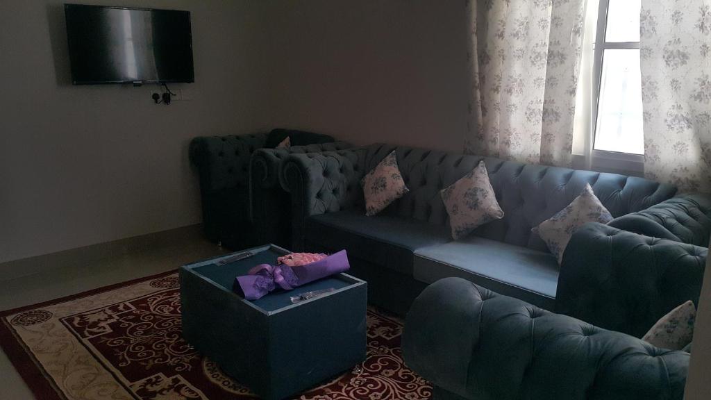 Posezení v ubytování Dar ALHamra Inn