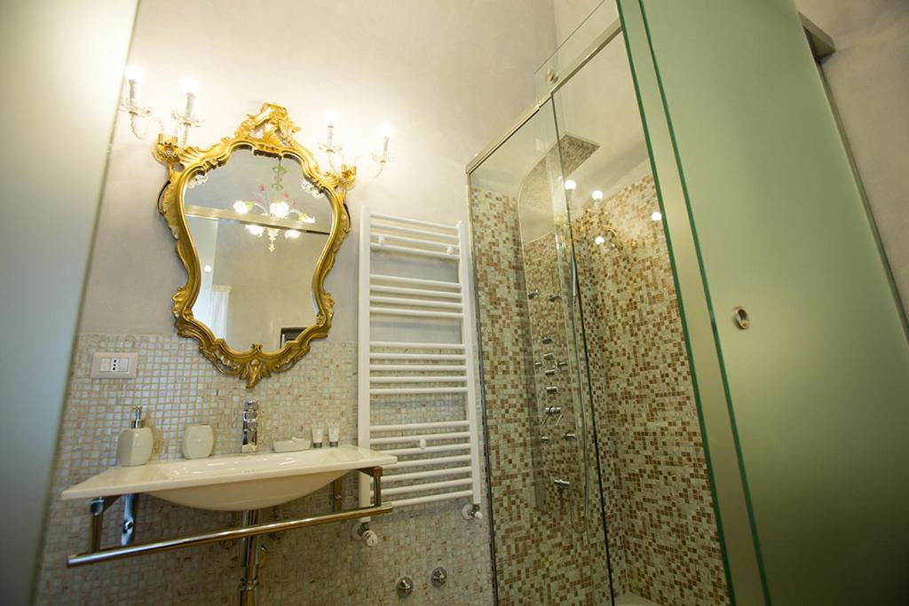 Koupelna v ubytování Bed&Breakfast JSuite