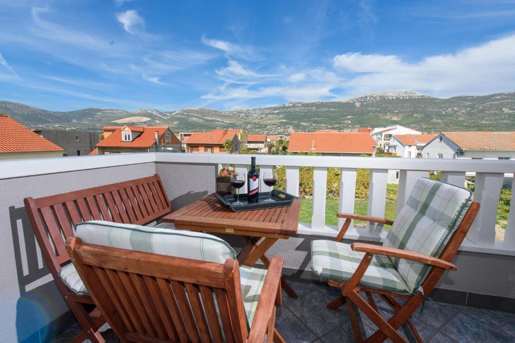 Výhľad na hory alebo výhľad na hory priamo z apartmánu