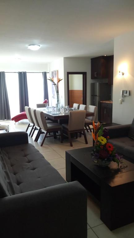 Posezení v ubytování Suites Sta Tere
