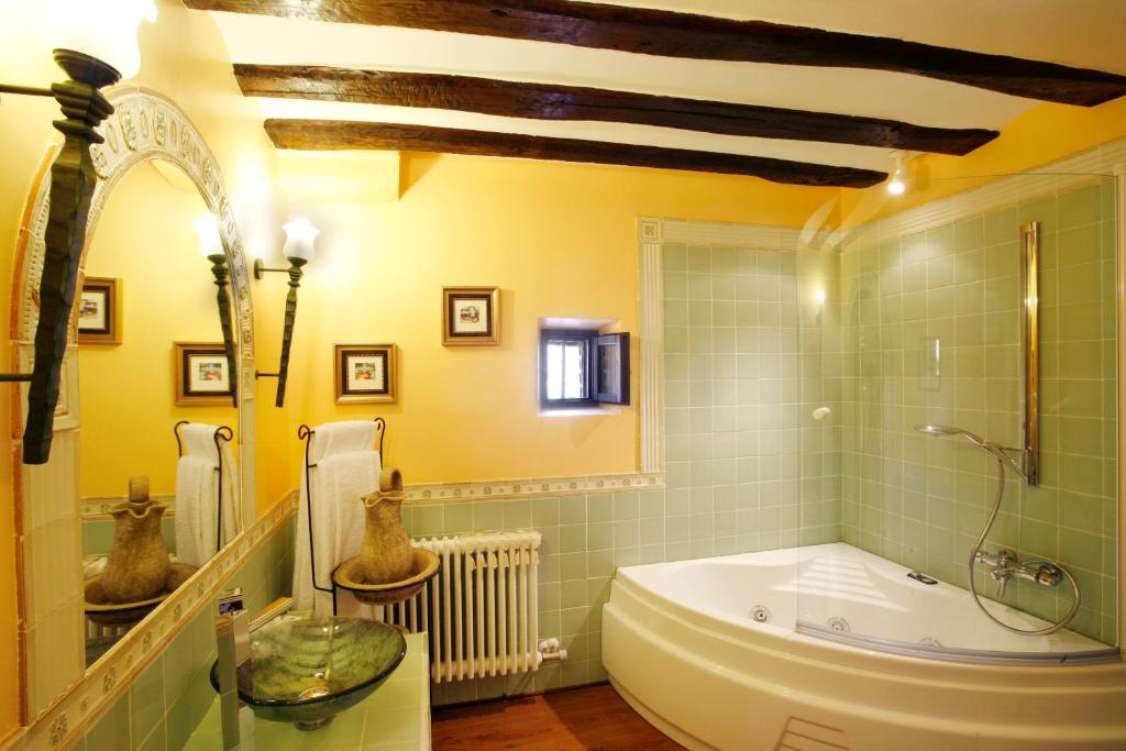 Kúpeľňa v ubytovaní Hotel Boutique Real Casona De Las Amas