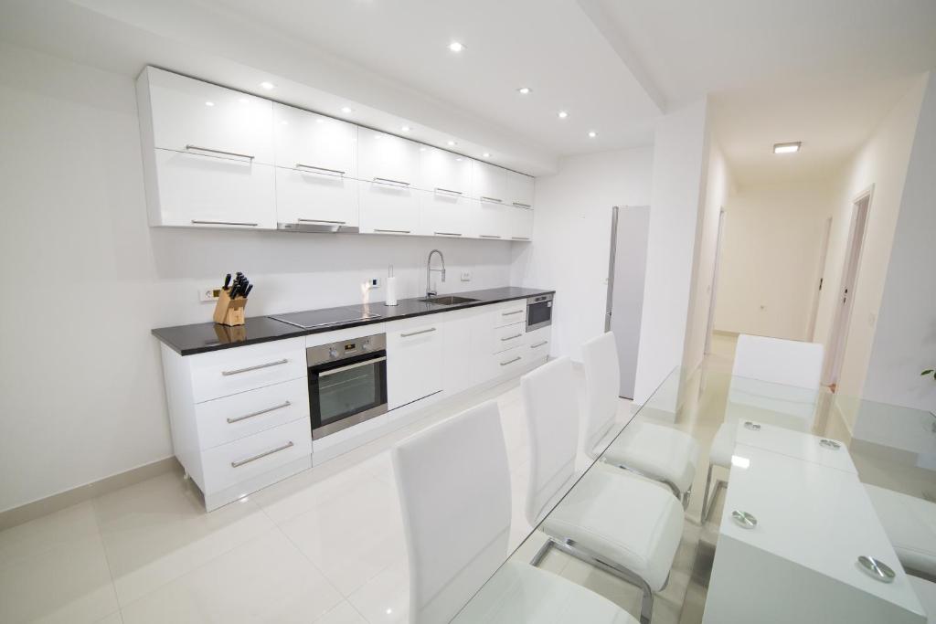 Kuhinja oz. manjša kuhinja v nastanitvi Bor Apartment