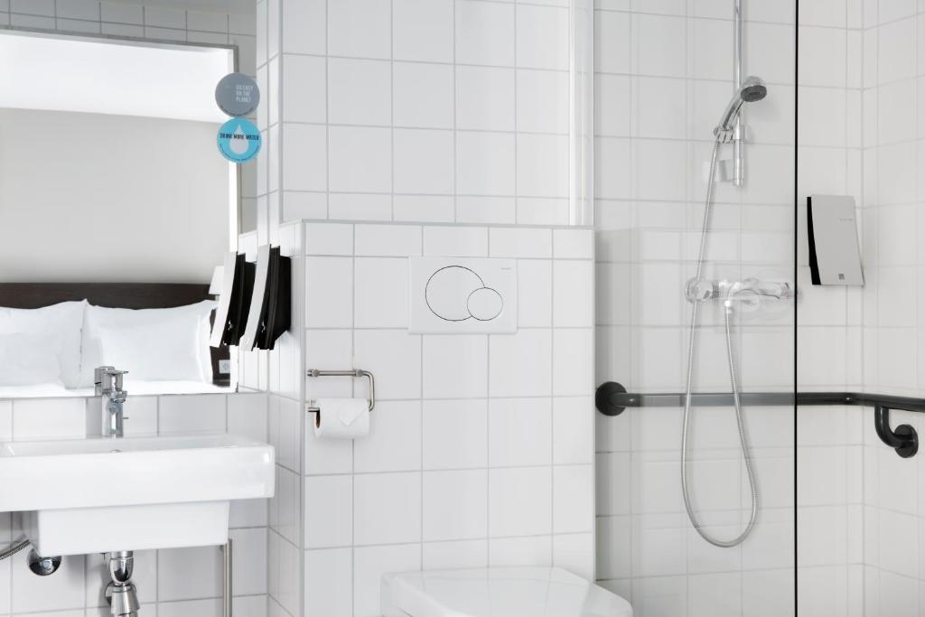 Koupelna v ubytování Comfort Hotel Trondheim