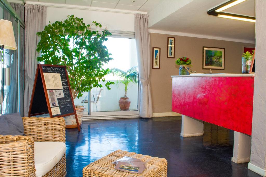 Posezení v ubytování Hotel Roc E Mare