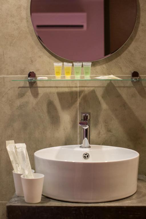 Koupelna v ubytování Hotel Twenty 8B