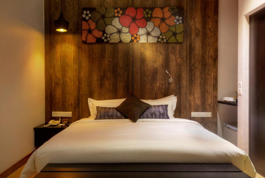 Postel nebo postele na pokoji v ubytování Hotel Twenty 8B