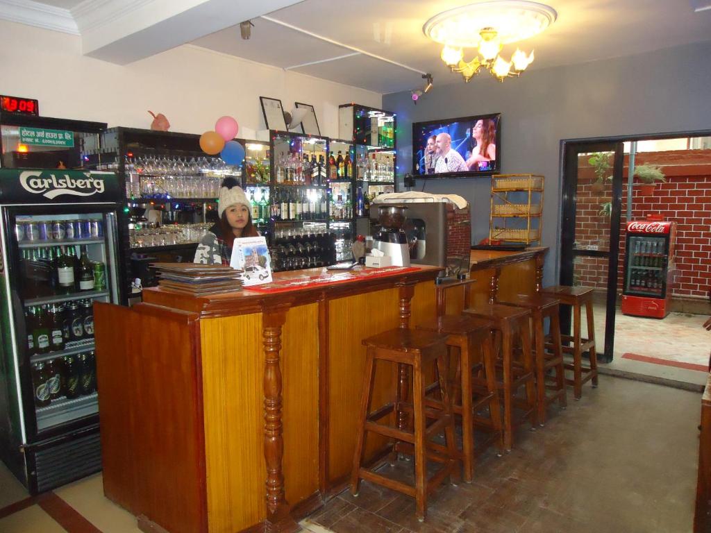 Lounge nebo bar v ubytování Hotel Earth House