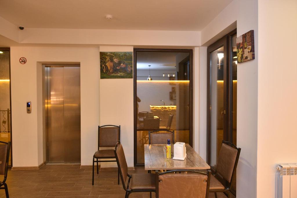 Posezení v ubytování Hotel King Tom