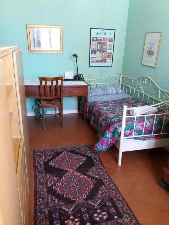 Ένα ή περισσότερα κρεβάτια σε δωμάτιο στο B&B "Angela "