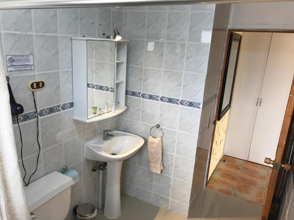 Koupelna v ubytování Condominio Bahia Inglesa