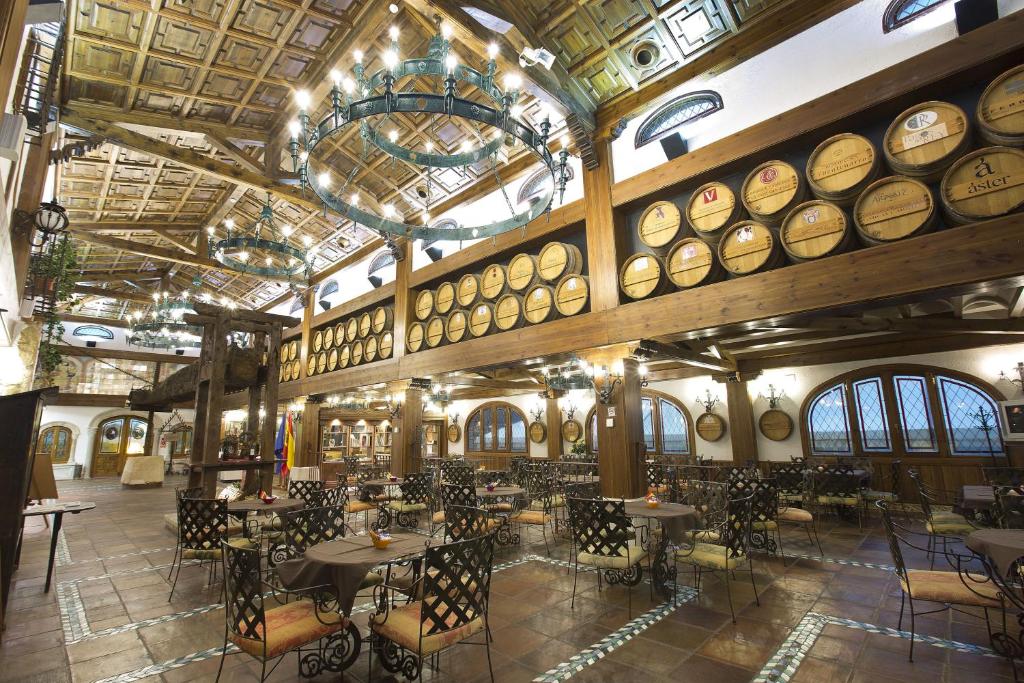 Restaurace v ubytování Hotel Spa Tudanca Aranda