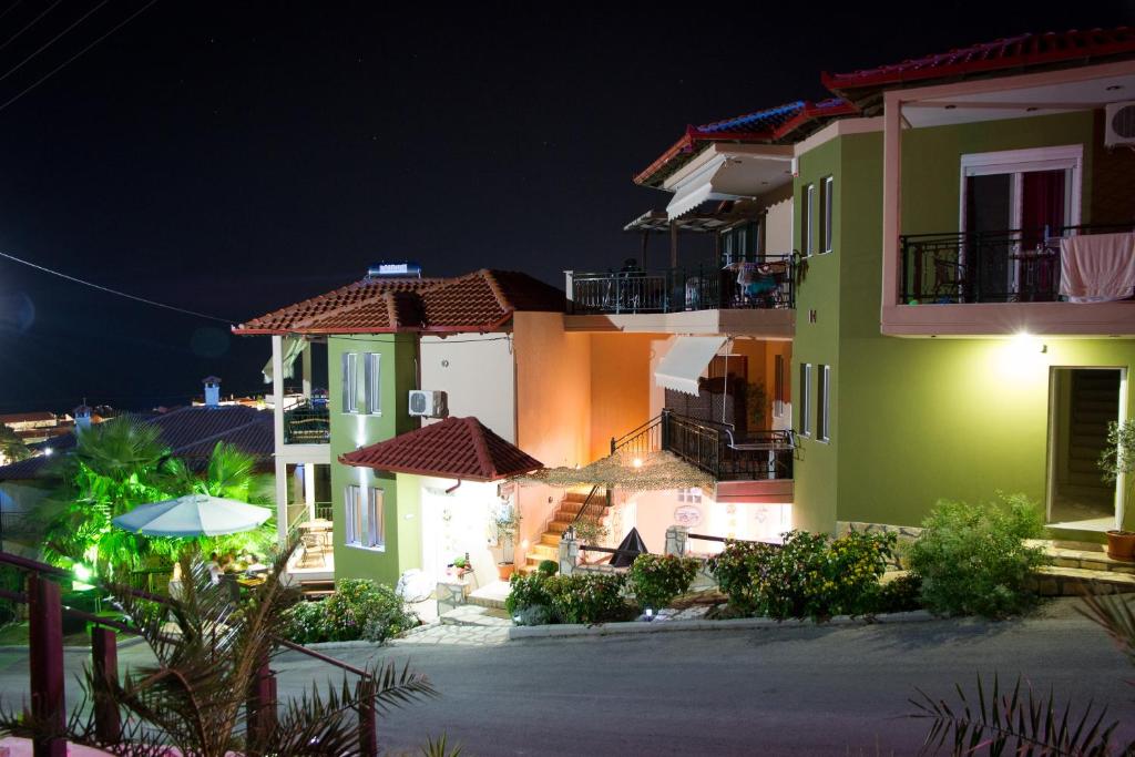 Budova, kde se bed and breakfast nachází