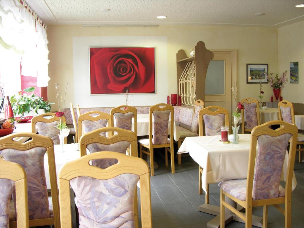 Posezení v ubytování Cafe Rundblick