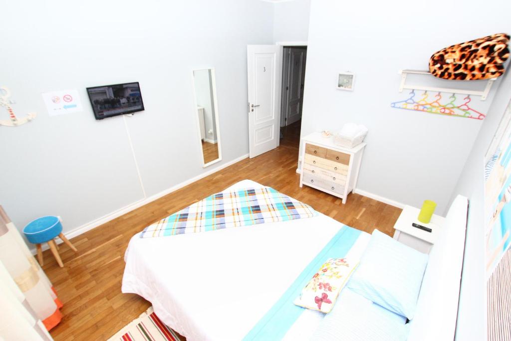 Postel nebo postele na pokoji v ubytování Guest House Pereira